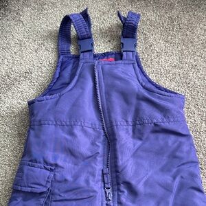 London Fog Kids Purple Overalls